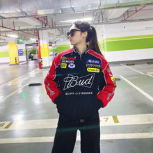 Load image into Gallery viewer, Vintage Budweiser Racing Jacket