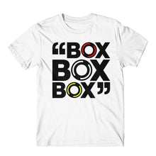 Load image into Gallery viewer, "Box Box Box" F1 T-Shirt