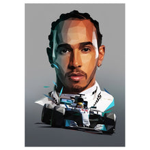 Load image into Gallery viewer, Hamilton F1 Poster