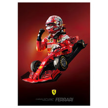 Load image into Gallery viewer, Leclerc F1 Poster