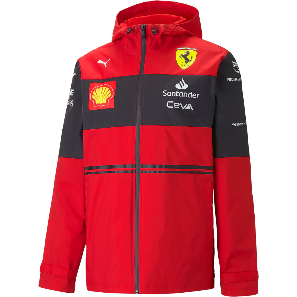Scuderia Ferrari F1 Men's 2022 Team Rain Jacket