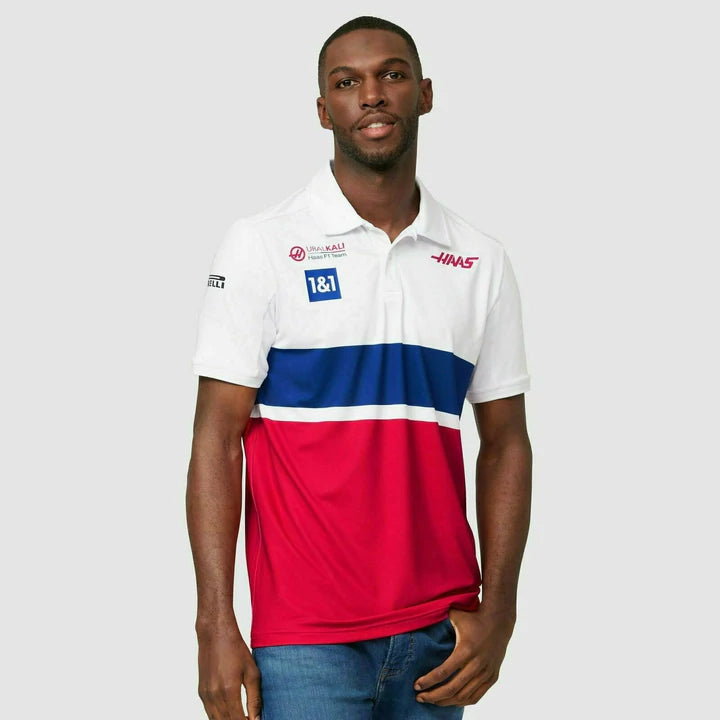 Polo T Shirts Haas F1 Team Polo F1 Apparel