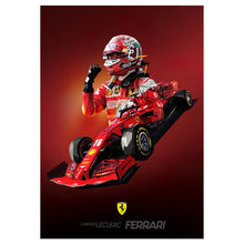 Load image into Gallery viewer, Leclerc F1 Poster
